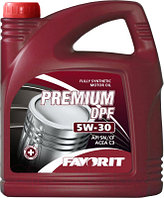 Моторное масло Favorit Premium DPF 5W30 SN/CF / 57545