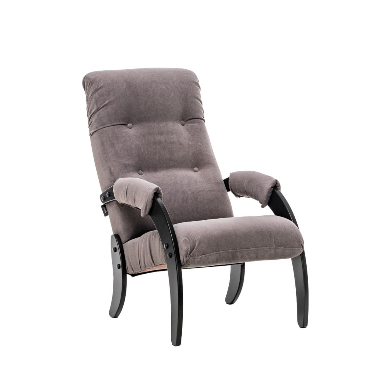 Кресло для отдыха модель 61 (Verona Antrazite Grey/Венге)