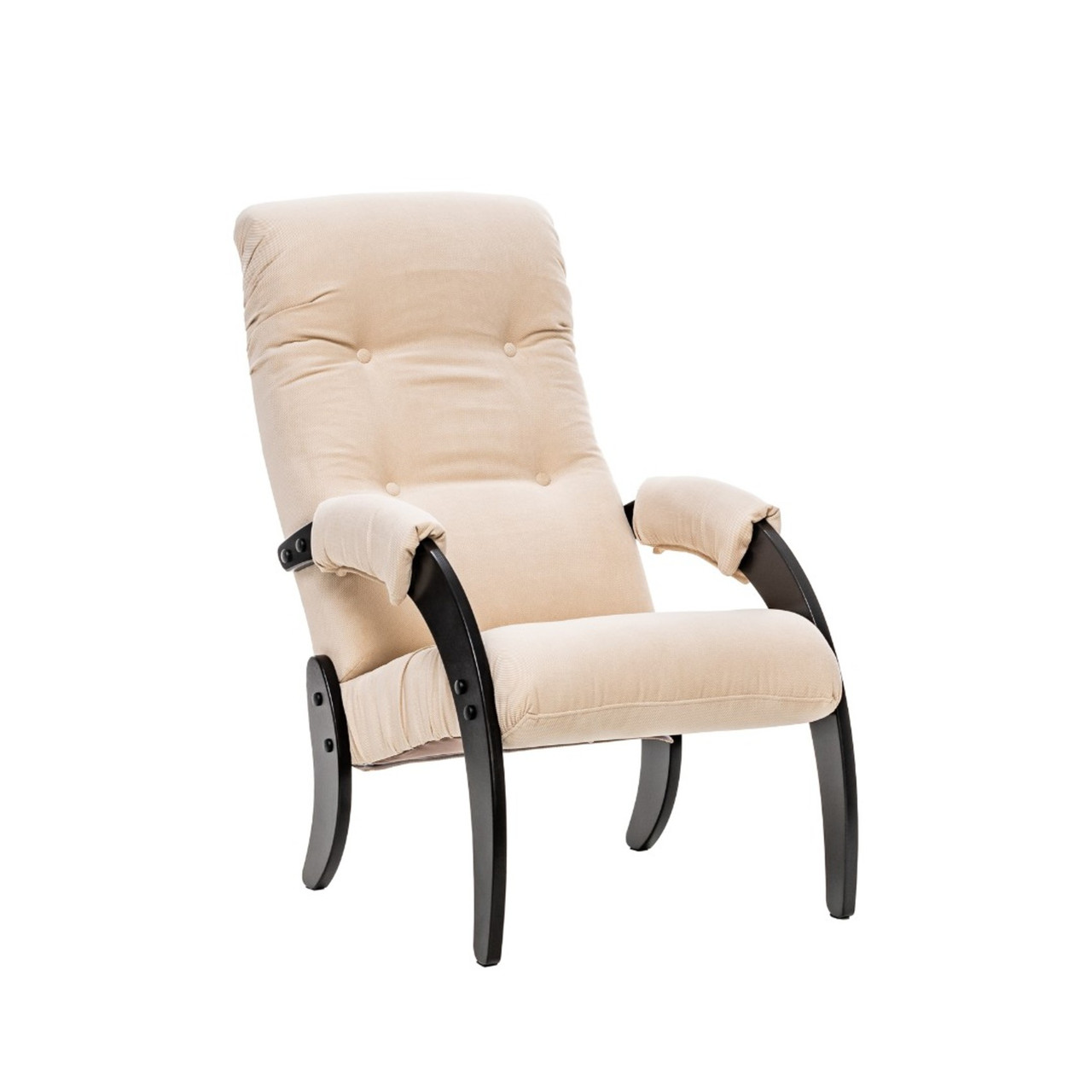 Кресло для отдыха модель 61(Verona Vanilla/Венге) - фото 1 - id-p209267093