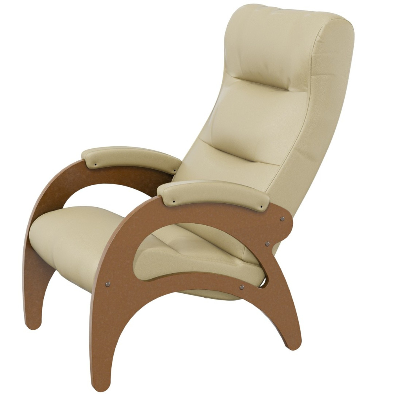 Кресло для отдыха Модель 41 б/л Орех антик/Eva 2 - фото 1 - id-p209267113
