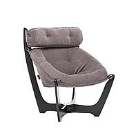 Кресло для отдыха модель 11 (Венге/Verona Antrazite Grey)