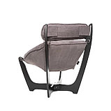 Кресло для отдыха модель 11 (Венге/Verona Antrazite Grey), фото 4