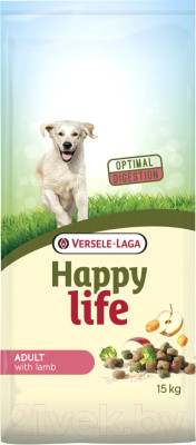 Сухой корм для собак Happy Life Для взрослых собак, ягненок / 431101 - фото 1 - id-p209266888