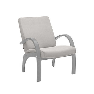 Кресло для отдыха Дэнди (Плёс) Шпон (Verona Light Grey/Серый Ясень)