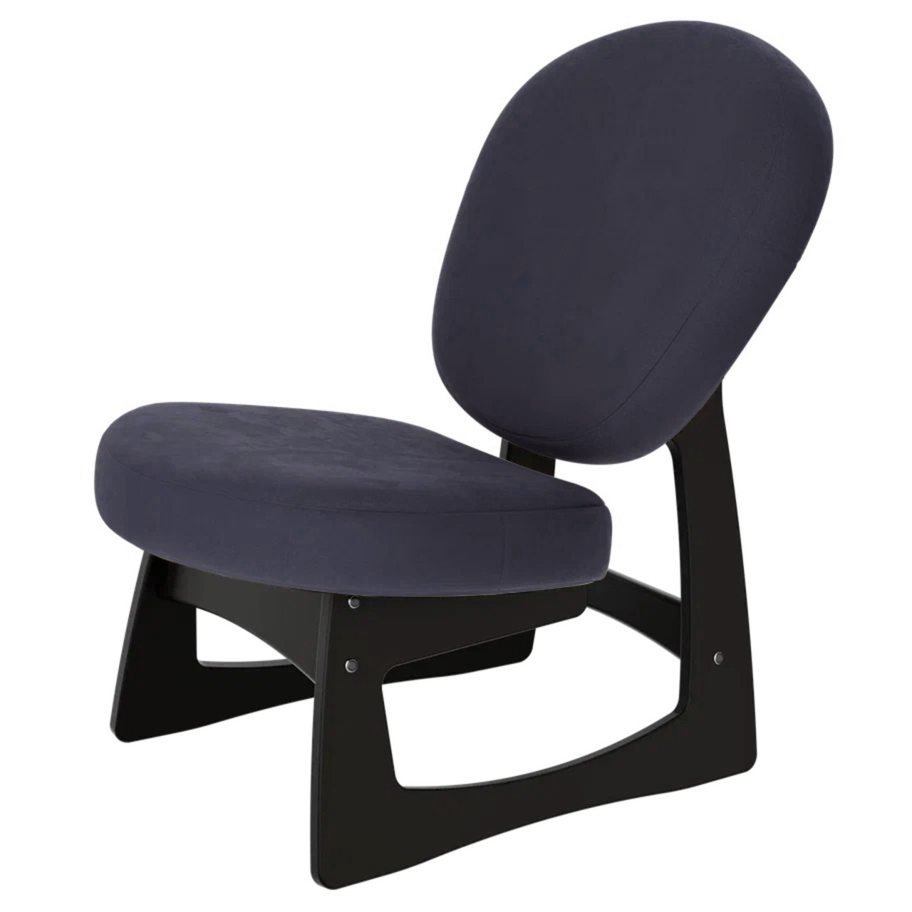 Кресло для отдыха Cмарт G Силуэт (Венге + Verona Antrazite Grey)
