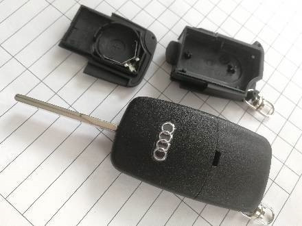 Корпус ключа Audi - фото 1 - id-p209268784