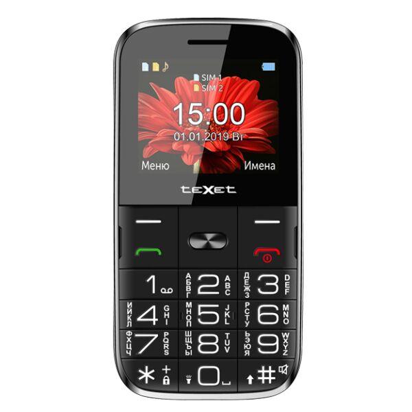 Мобильный телефон TeXet TM-B227 (черный) - фото 1 - id-p209269553