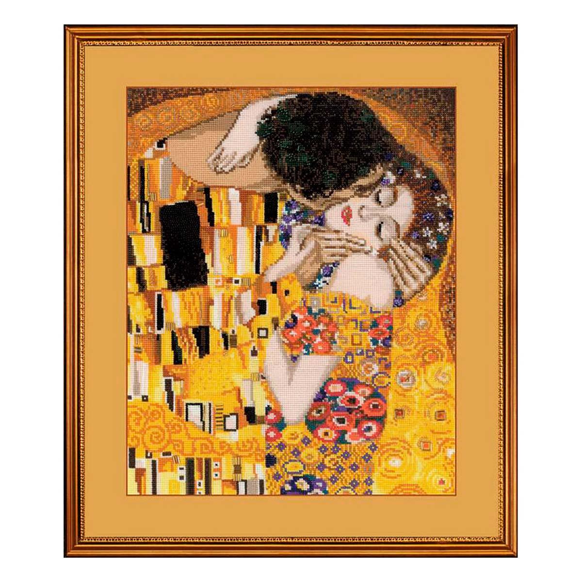 1170 Набор для вышивания Риолис 'Поцелуй', по мотивам картины Г.Климта', 30*35 см - фото 1 - id-p209271338