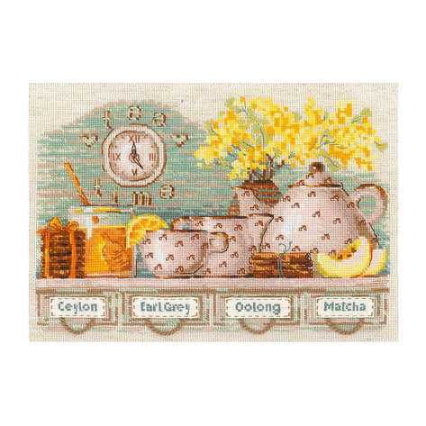 1873 Набор для вышивания Риолис 'Tea Time' 30*21 см, фото 2