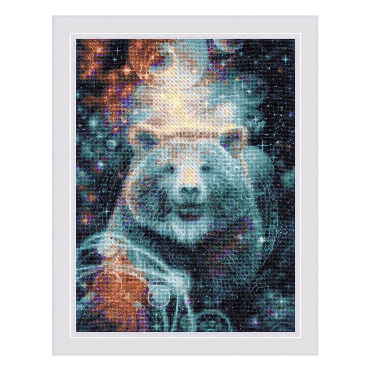 1921 Набор для вышивания Риолис 'Большая медведица' 30*40см - фото 1 - id-p209271854