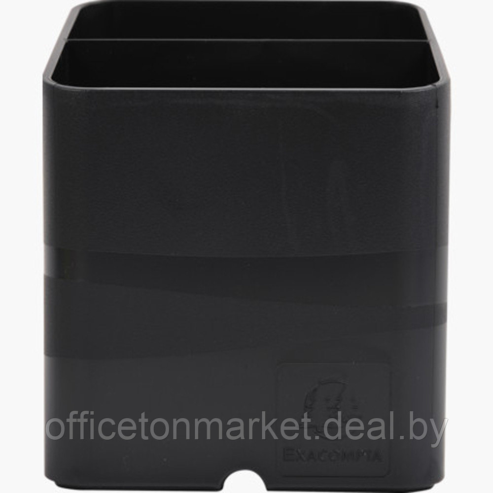Подставка для ручек "Pen Cube", 74x74x93 мм, черный - фото 2 - id-p209269191
