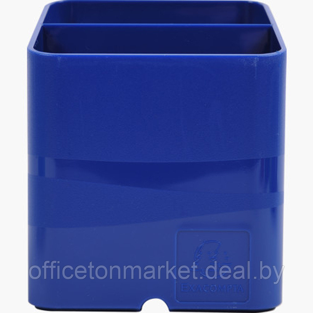 Подставка для ручек "Pen Cube", 74x74x93 мм,синий - фото 3 - id-p209269192
