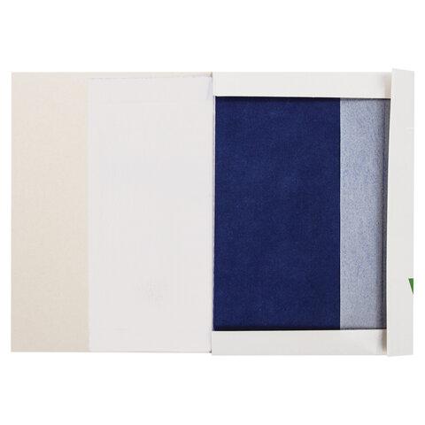 Бумага копировальная (копирка), синяя, А4, 100 листов, STAFF - фото 2 - id-p209272173