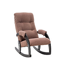 Кресло-качалка Модель 67 (Verona Antrazite Grey/Венге)