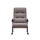 Кресло-качалка Модель 67 (Verona Antrazite Grey/Венге), фото 2