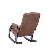 Кресло-качалка Модель 67 (Verona Antrazite Grey/Венге), фото 4