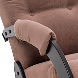 Кресло-качалка Модель 67 (Verona Antrazite Grey/Венге), фото 6
