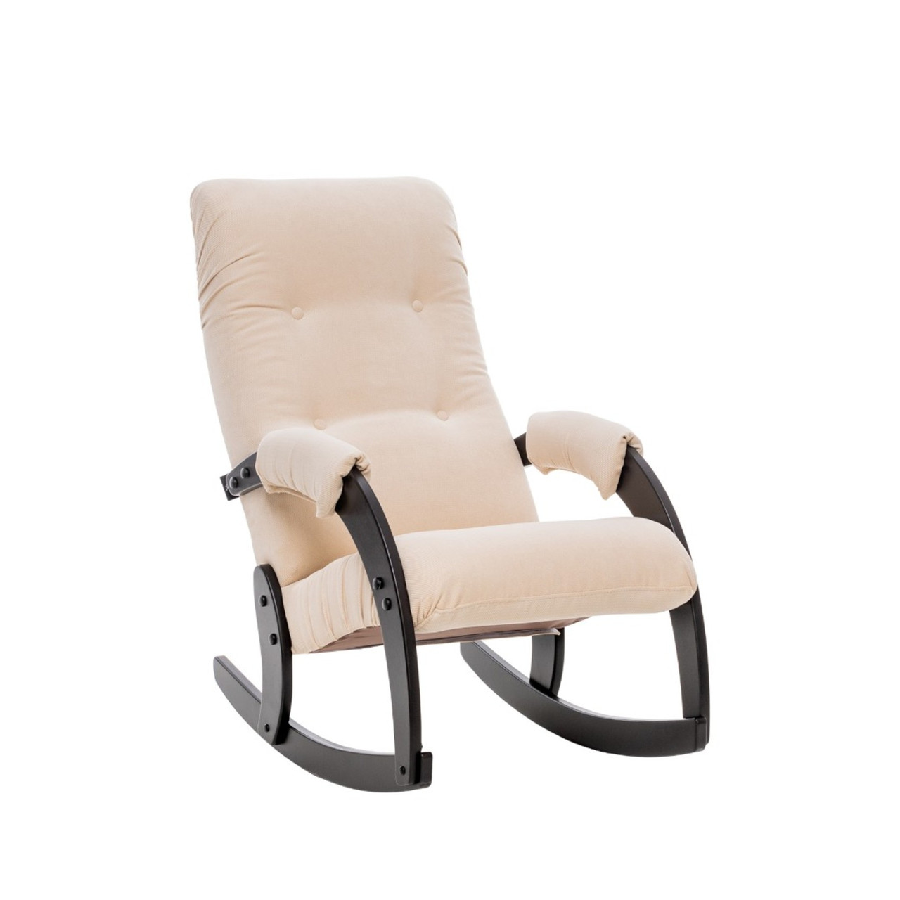 Кресло-качалка Модель 67 (Verona Vanilla/Венге)