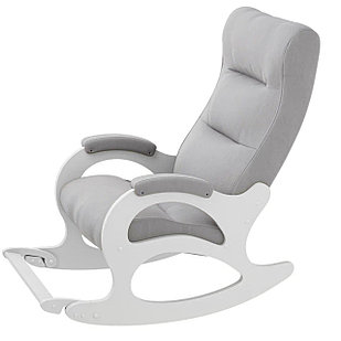 Кресло-качалка модель 44 (Серый ясень + Ultra Smoke)
