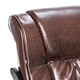 Кресло-качалка Модель 77 (Антик Крокодил/Венге), фото 6