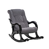 Кресло-качалка Модель 77 (Verona Antrazite Grey/Венге), фото 3