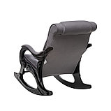 Кресло-качалка Модель 77 (Verona Antrazite Grey/Венге), фото 5