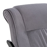 Кресло-качалка Модель 77 (Verona Antrazite Grey/Венге), фото 6