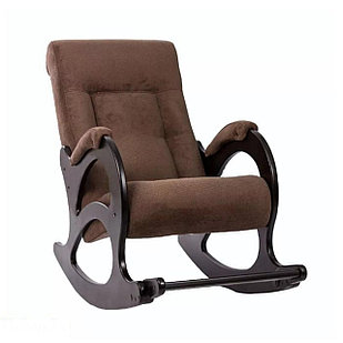 Кресло-качалка модель 44 (Венге + Verona Brown)
