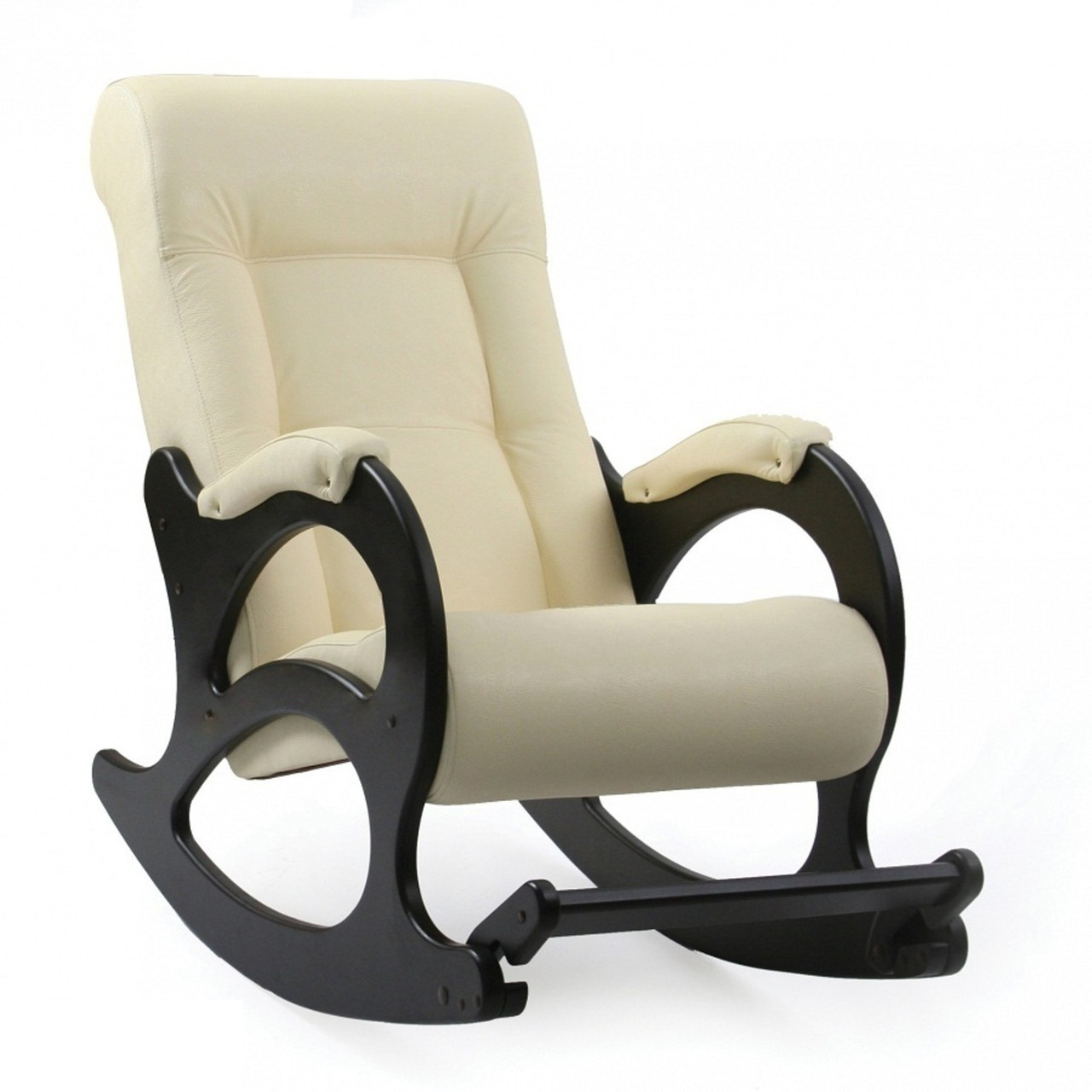 Кресло-качалка модель 44 (Венге + Dundi 112) - фото 1 - id-p209272355
