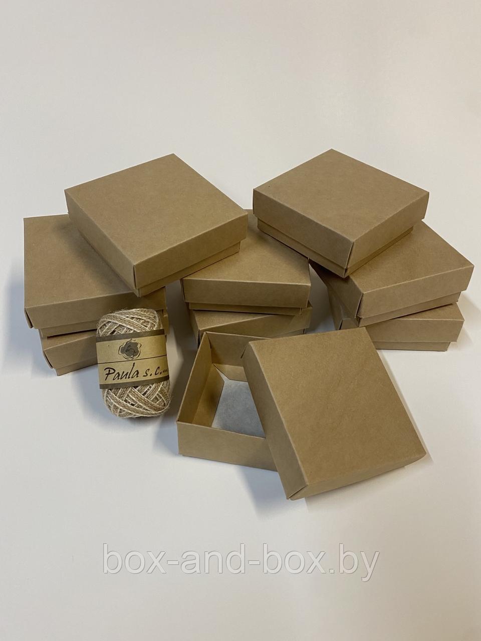 Коробка подарочная р-р. 7.5"7.5"3 см. - фото 1 - id-p209272461