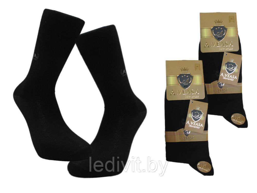 Черные премиальные мужские носки - фото 1 - id-p209272724