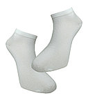 Мужские белые короткие носки, фото 2