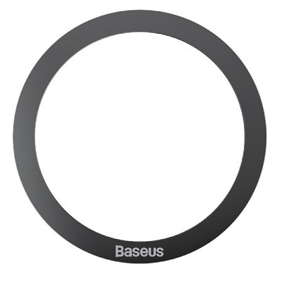 Магнитное кольцо MagSafe для телефона iPhone Baseus Halo Series Magnetic Ring (2шт) (PCCH000001) черное - фото 1 - id-p209272512