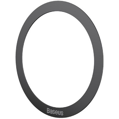 Магнитное кольцо MagSafe для телефона iPhone Baseus Halo Series Magnetic Ring (2шт) (PCCH000001) черное - фото 2 - id-p209272512