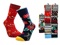 Мужские носки с разноцветным принтом