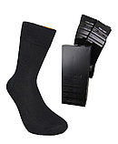 Мужские черные бесшовные носки с вышивкой, фото 2
