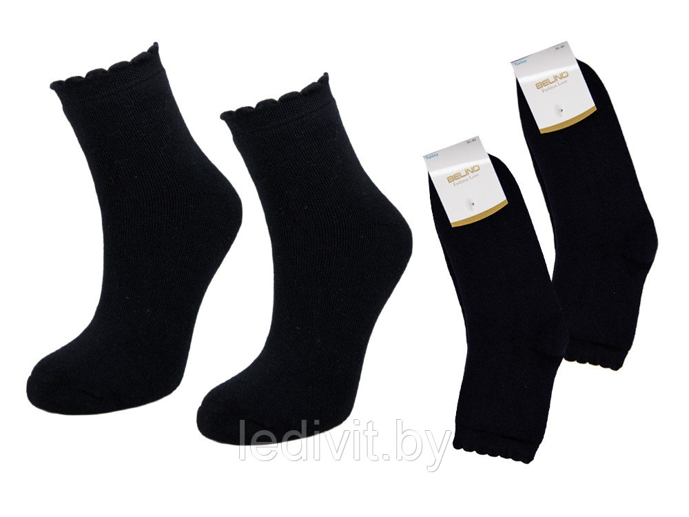 Женские махровые носки - фото 1 - id-p209273205