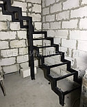 Лестница внутренняя на косоуре, фото 2