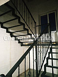 Лестница внутренняя с гусиным шагом, фото 6