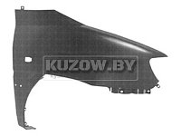 КРЫЛО HYUNDAI MATRIX 2001 - 2002 , HN10025BR