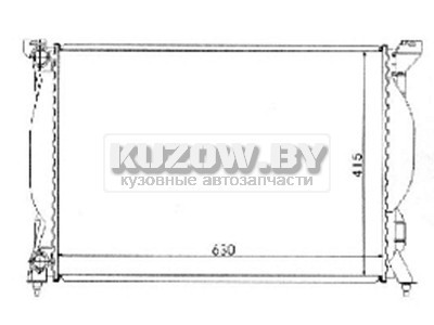 РАДИАТОР AUDI A6 2001 - 2004 , 003-017-0012 - фото 1 - id-p209279045