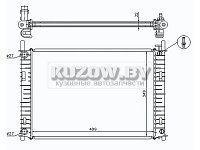 РАДИАТОР MAZDA 2 2003 - 2007 , 017-017-0017