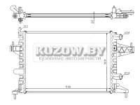 РАДИАТОР OPEL CORSA C 2000 - 2003 , 037-017-0023