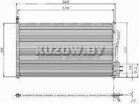 РАДИАТОР КОНДИЦИОНЕРА FORD FOCUS 1998 - 2004 , PFA-269-HG