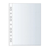 Файл (папка-карман) "Inter-folia", A4, 110мкм, 50шт/уп, прозрачный