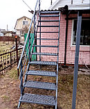 Лестница наружная из металла, фото 7