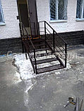 Лестница наружная из металла, фото 8