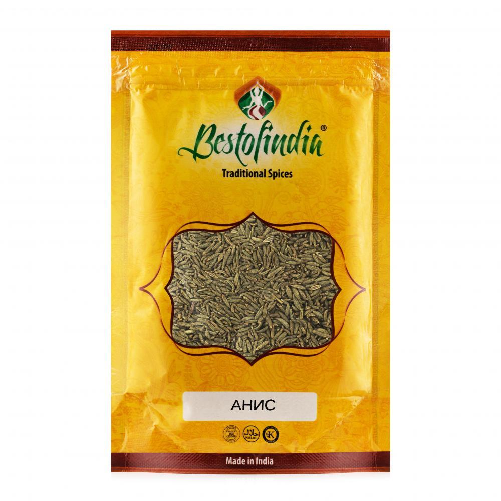 Анис семена Anise Seeds Bestofindia, 100 г