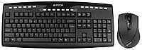 Беспроводной набор клавиатура + мышь A4Tech 9200F Black