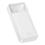 PowerBank Baseus PPDML-M02 20000mAh 20W Белый (Вход:Micro-USB/Type-C:18W.Выход:2*USB 18W/Type-C 20W)